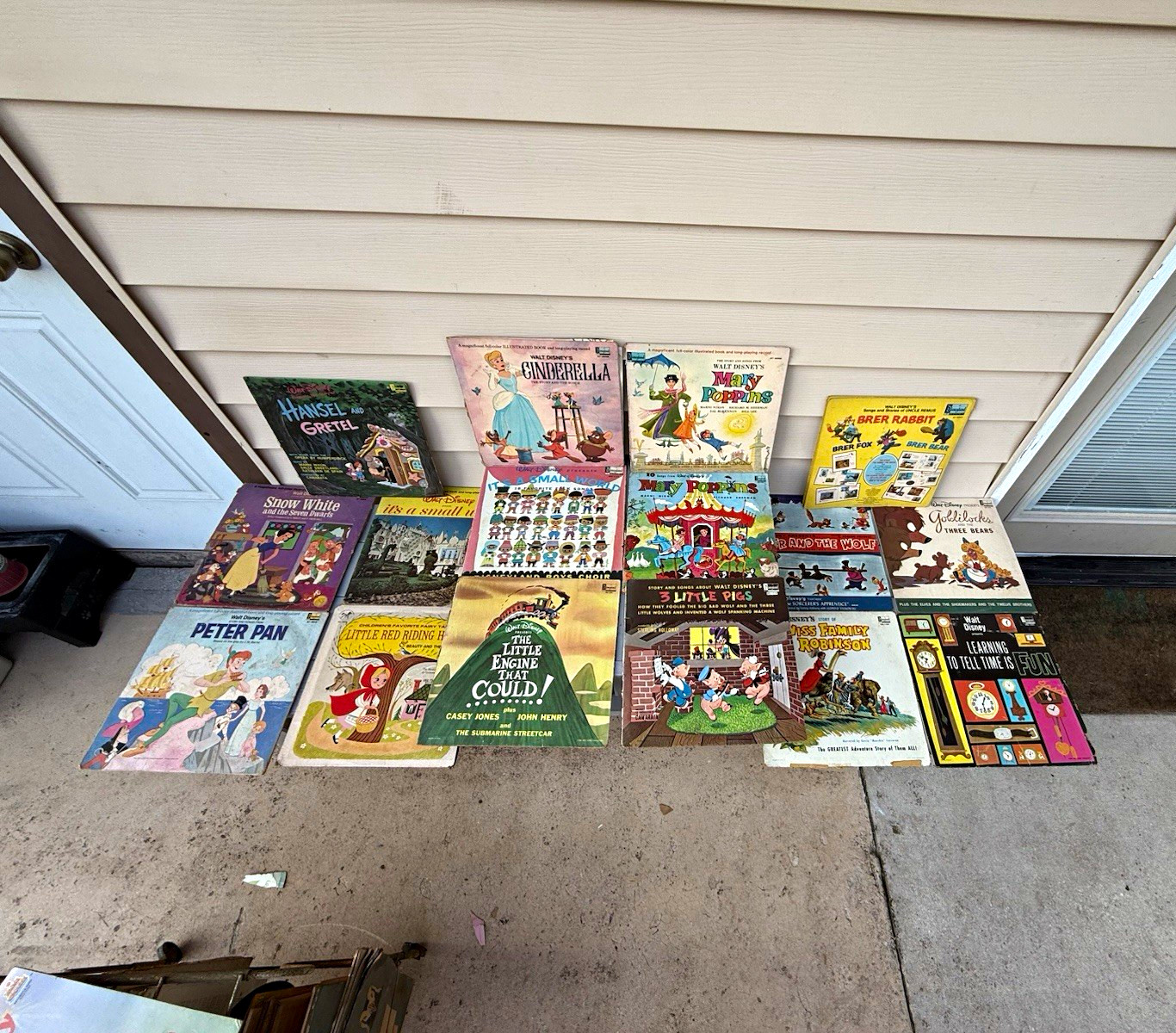 Old Vintage Vinyl Records
