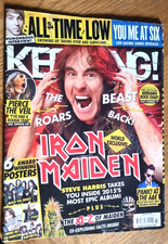 Kerrang Issue 1575 IRON MAIDEN A-Z 2015 picture