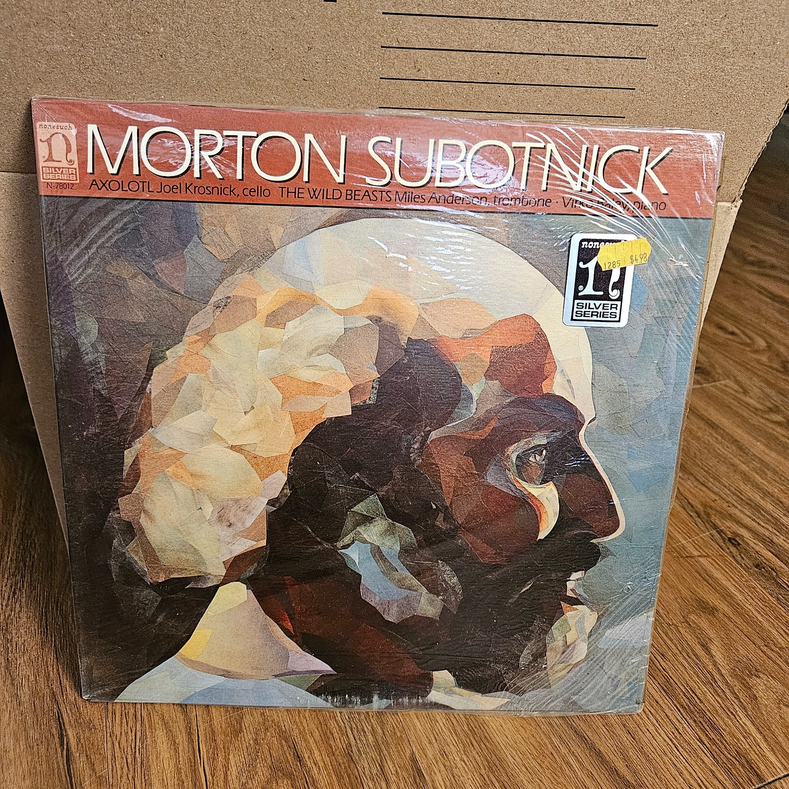 Morton Subotnick – Axolotl The Wild Beasts 1981 N-78012 SILVER SERIES SEALED NOS