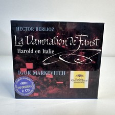 BERLIOZ La Damnation de Faust; Harold en Italie / IGOR MARKEVITCH (2 CDS) picture
