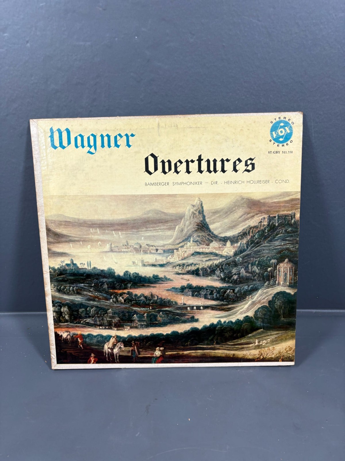 Wagner Overtures Heinrich Hollreiser Bamberger Symphoniker Vox Stereo LP