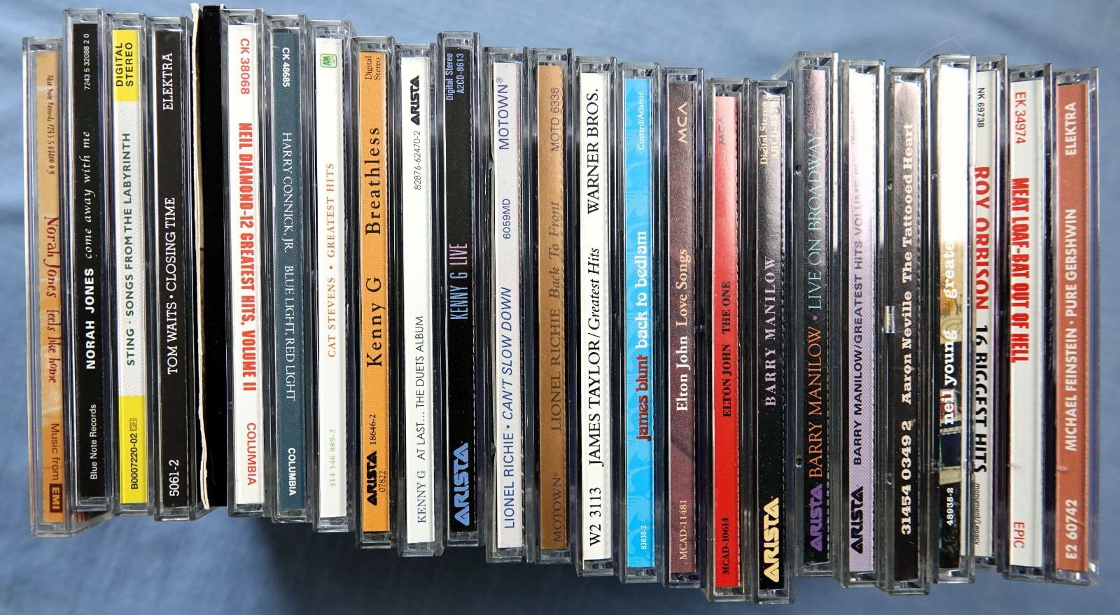 25 CD ALBUMS VOCAL FAVORITES from 60's-90'S CD'S IN EXCELLENT COND