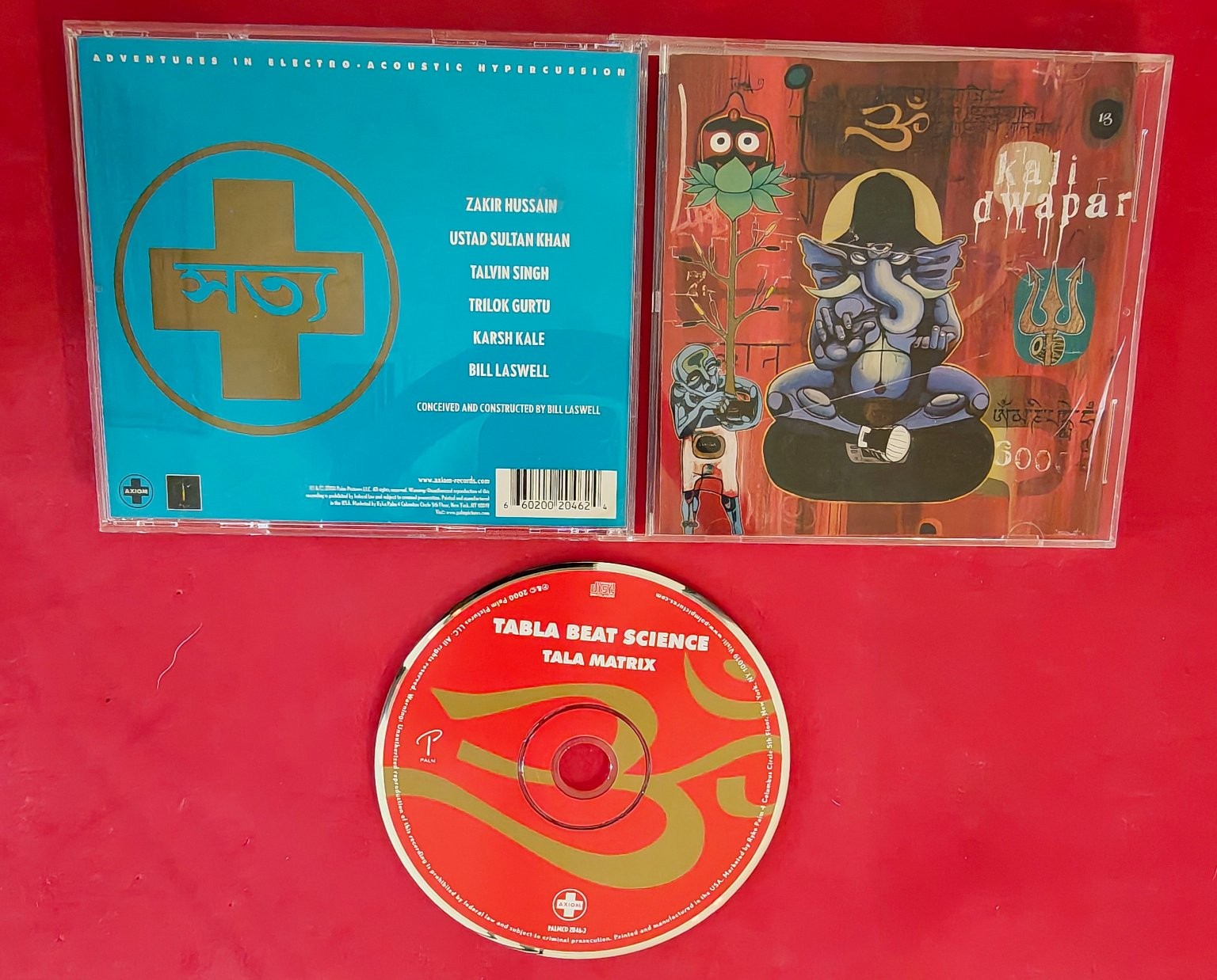 Tabla Beat Science – Tala Matrix CD 2000 Bill Laswell Axiom Palm World Music