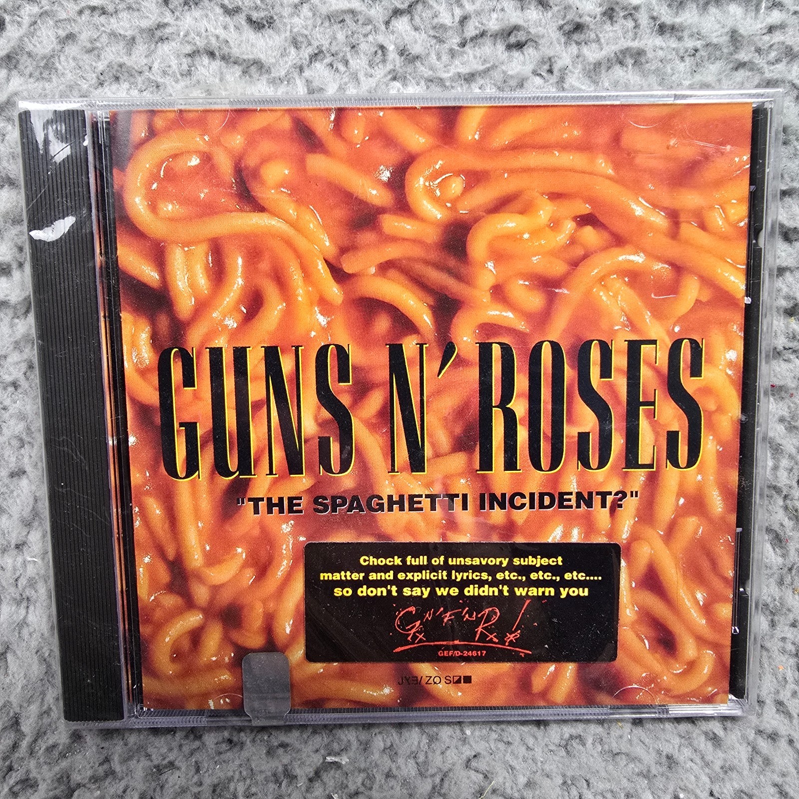 NEW Sealed GUNS N' ROSES CD The Spaghetti Incident 90s Vintage Disc Music Rock