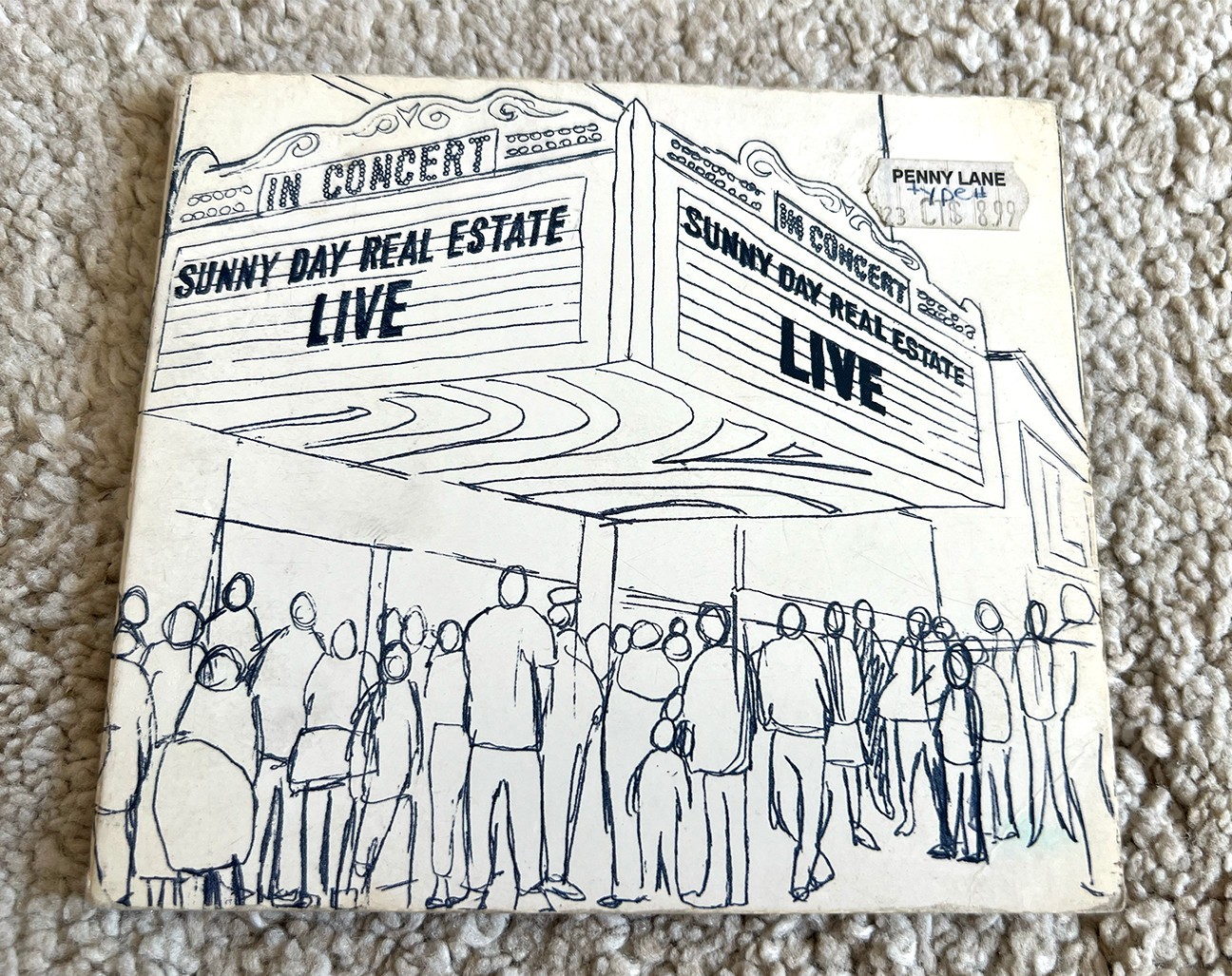 Sunny Day Real Estate LIVE ALBUM 1999 Sub Pop Alternative Rock Preowned Rare