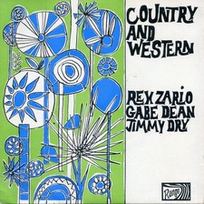 Rex Zario, Gabe Dean and Jimmy Dry. Country & Western, Range EP JRE 7004 picture