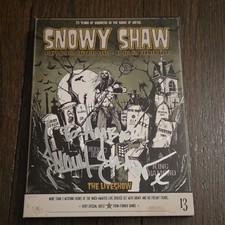 Signed Snowy Shaw The Liveshow CD/DVD Metal Album w/ Interviews picture