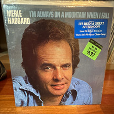 Merle Haggard - I'm Always On A Mountain When I Fall 1978 OG PRESS SEALED MINT picture