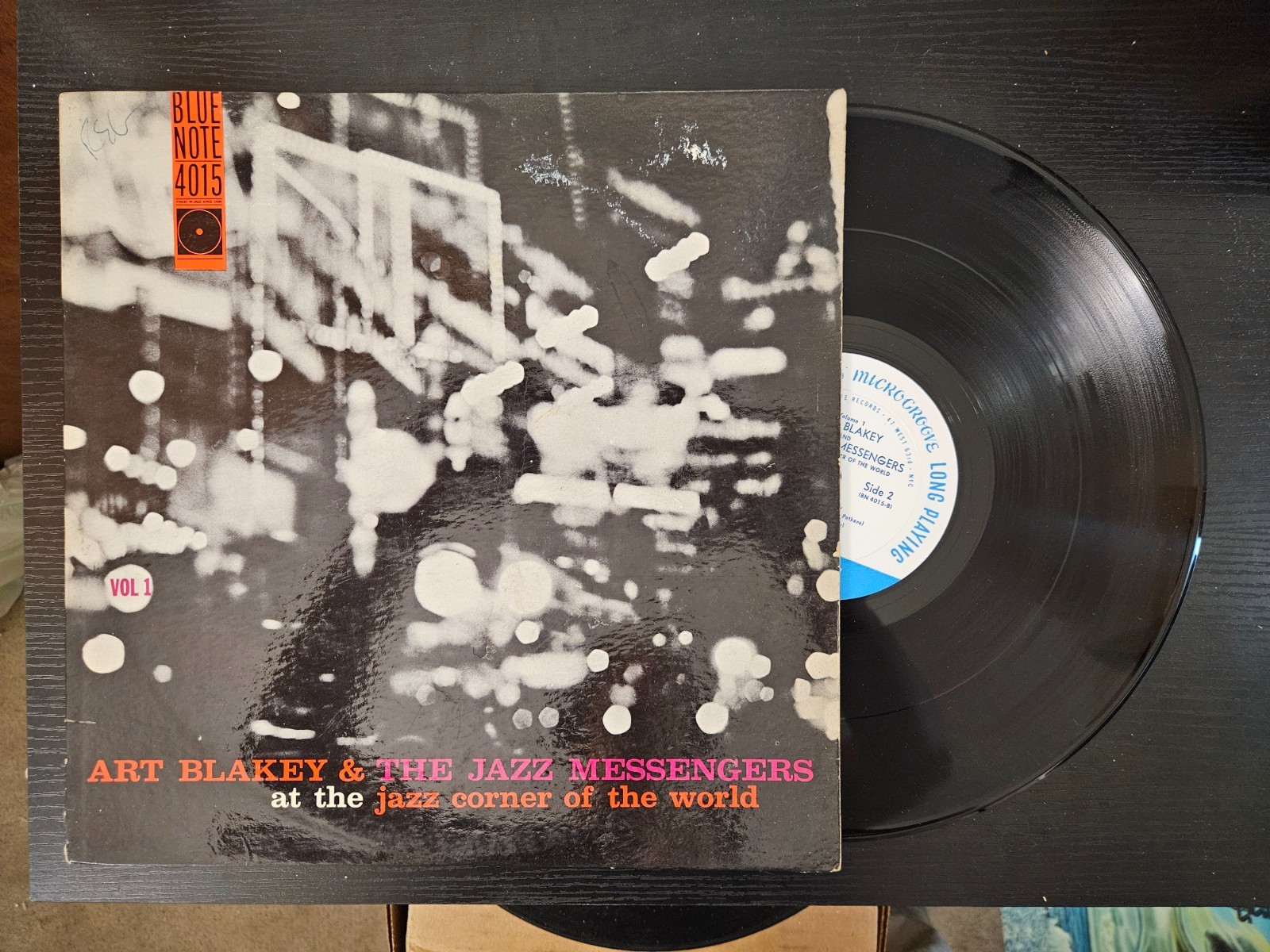 Art Blakey Jazz Messengers Blue Note BLP 4015 LP Hank Mobley. W.63rd DG Ear. VG+