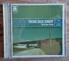 New / Unplayed  Taking Back Sunday Tell All Your Friends CD/DVD + Promo  DVD picture