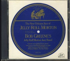 Bob Greene's World of Jelly Roll Morton Songs New Orleans Jazz Band CD Stomp picture