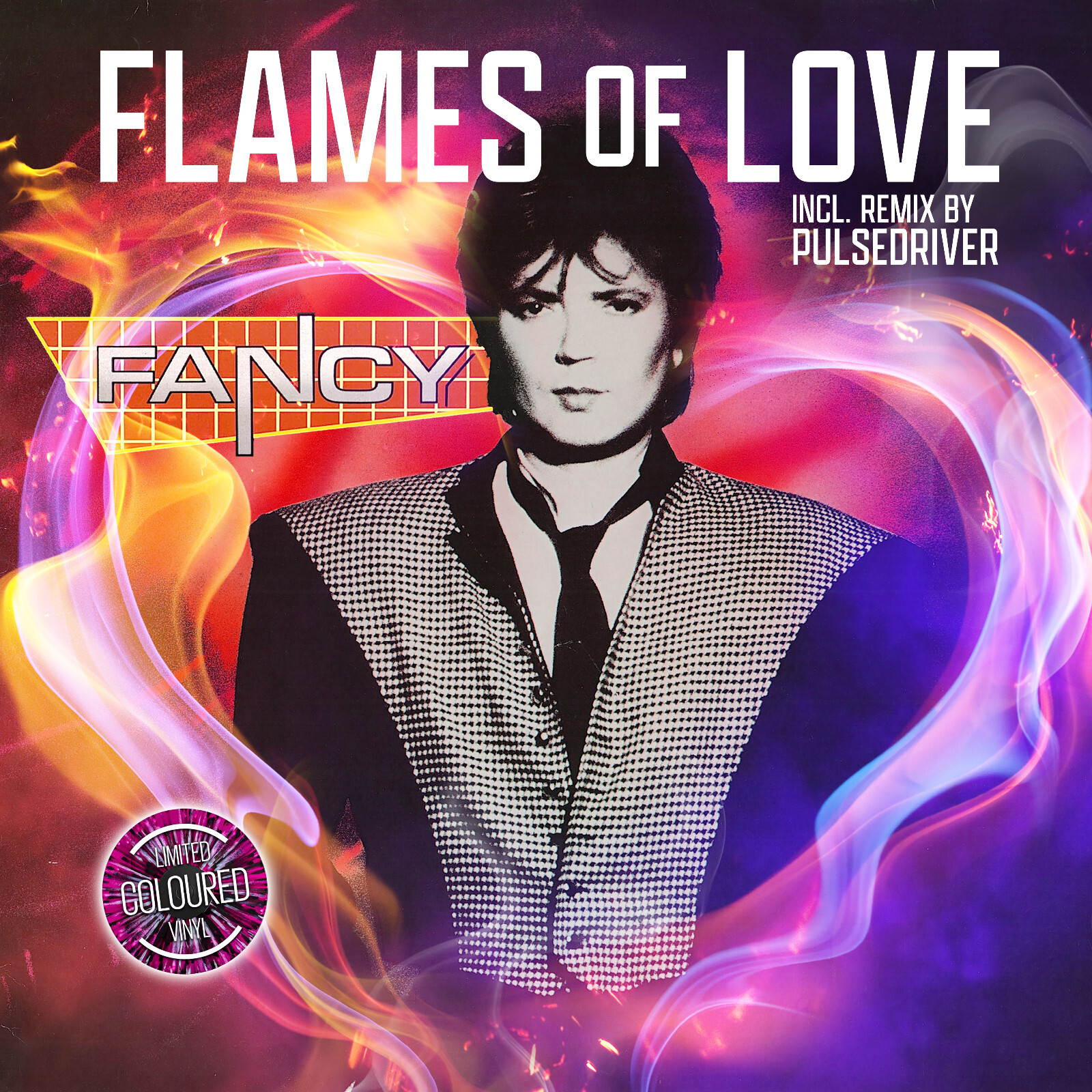 Fancy Flames Of Love Limited Edition Coloured Vinyl 12-Inch Maxi Single