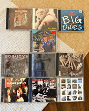 Lot of 10Aerosmith & Bon Jovi Rock CD Lot: Get a Grip, Toys in the Attic picture