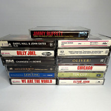 13 Cassette Tape Lot, Various Artists, Genre. All Complete. picture