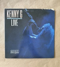 Kenny G Live 1989 LP 2 Record Set, AL-8613, Canada Vinyl, Smooth Jazz picture