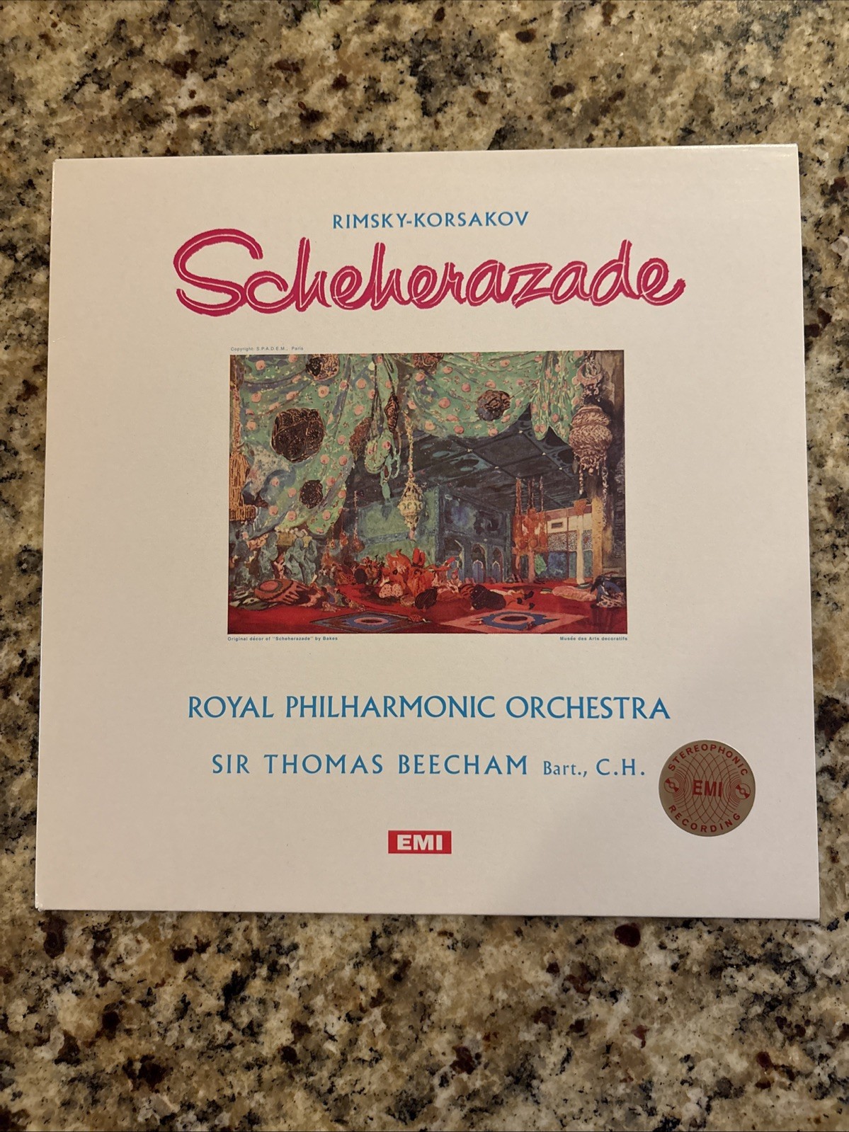 ASD 251 Rimsky-Korsakov Scheherazade EMI Testament NM