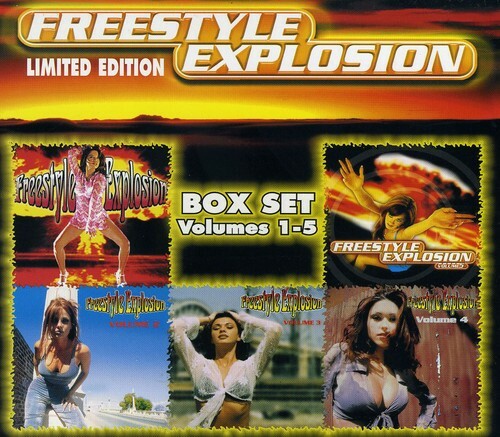 Freestyle Explosion 1-5 by Various (CD, 2000) 5-CD Box Set