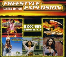 Freestyle Explosion 1-5 by Various (CD, 2000) 5-CD Box Set picture