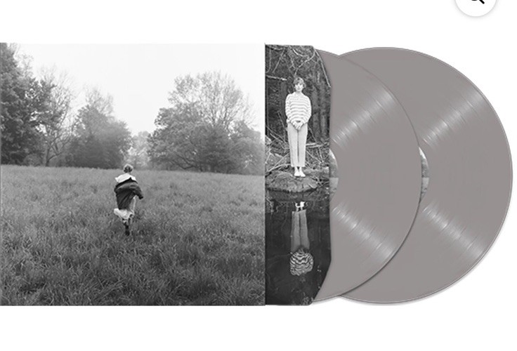 Running Like Water Vinyl  Folklore Taylor Swift Limited Edition 2LP Silver
