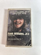 Hank Williams Jr Greatest Hits Cassette Tape 1982 Family Tradition Outlaw Vtg VG picture