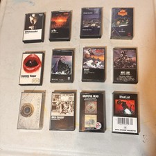 Lot of 12 Rock Cassette Tapes picture