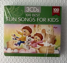 100 Best Fun Songs For Kids (3 CD Set) - Brand New And Factory Sealed . picture