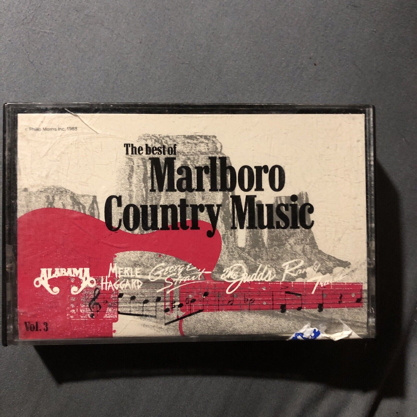 The Best of Marlboro Country Music Volume 3 Cassette Tape Various Artists 1987