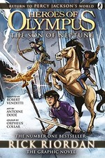 			The Son of Neptune: The Graphic Novel (Heroes of Olympus Book 2), Riordan=-		 picture