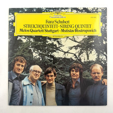 MELOS QUARTETT STUTTGART Schubert String Quintet LP Deutsche Grammophon 1978 NM picture
