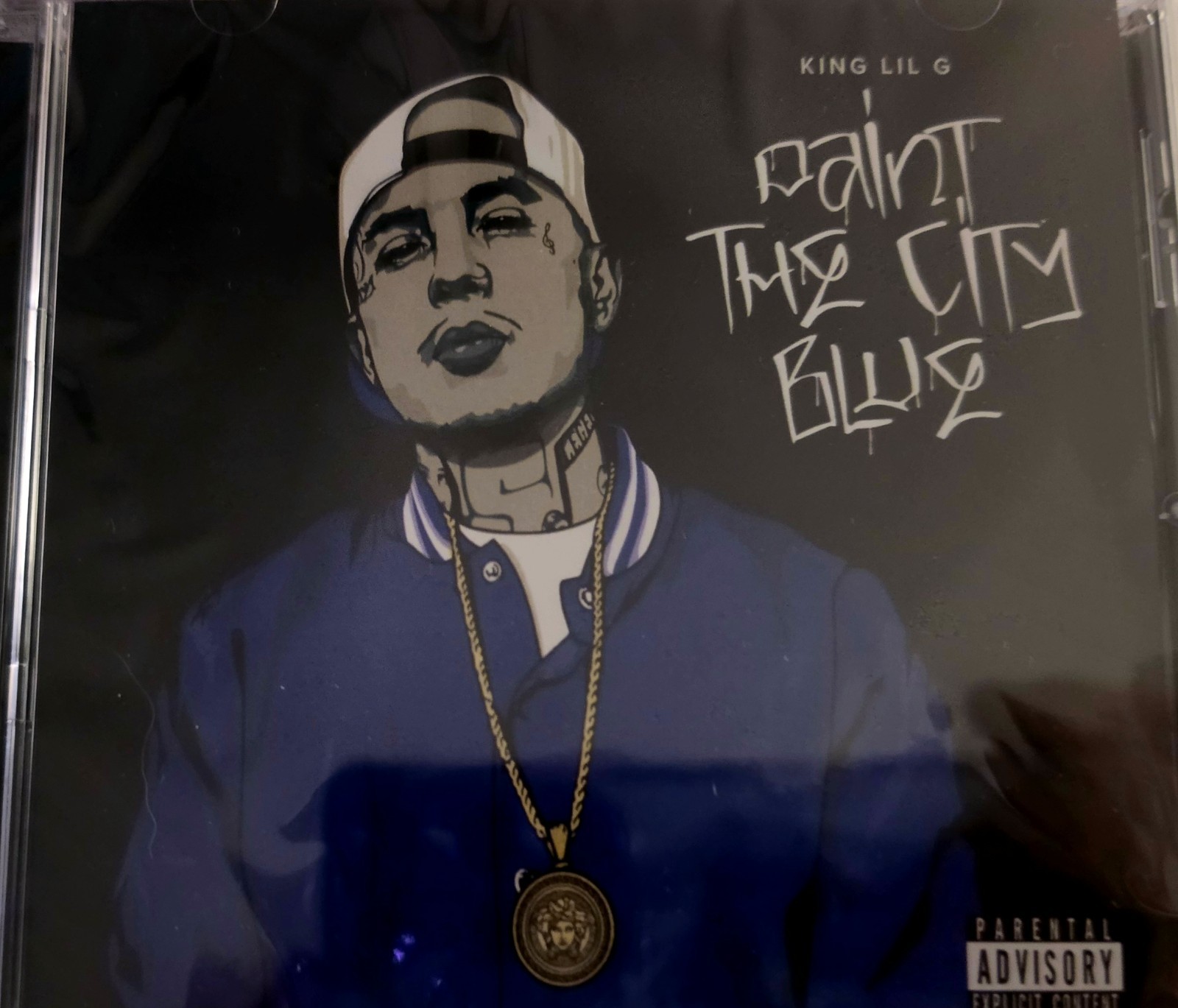 King Lil G Paint The City Blue Chicano Rap CD Rare 