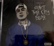 King Lil G Paint The City Blue Chicano Rap CD Rare  picture