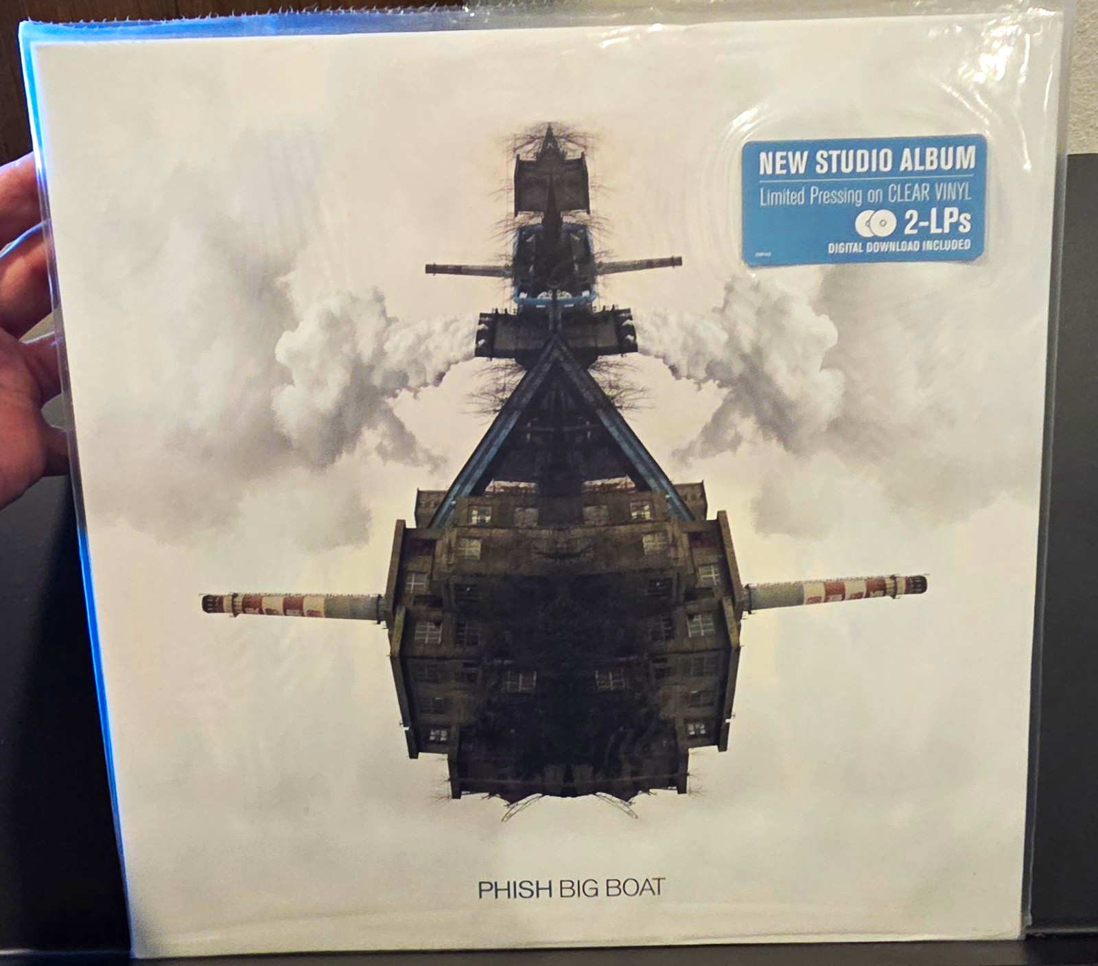 Phish Big Boat 2LP Vinyl Clear Colored Limited Edition 2016 JEMP1088