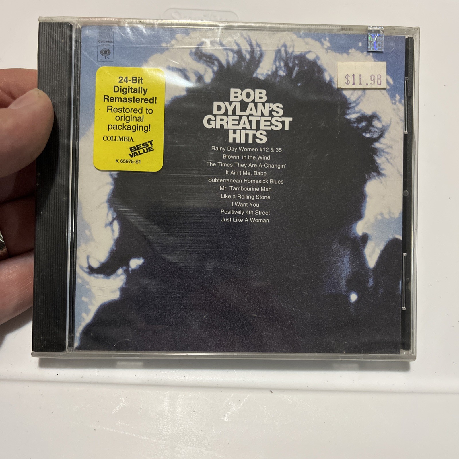 Greatest Hits by Bob Dylan Music CD With Case And Insert New And Sealed