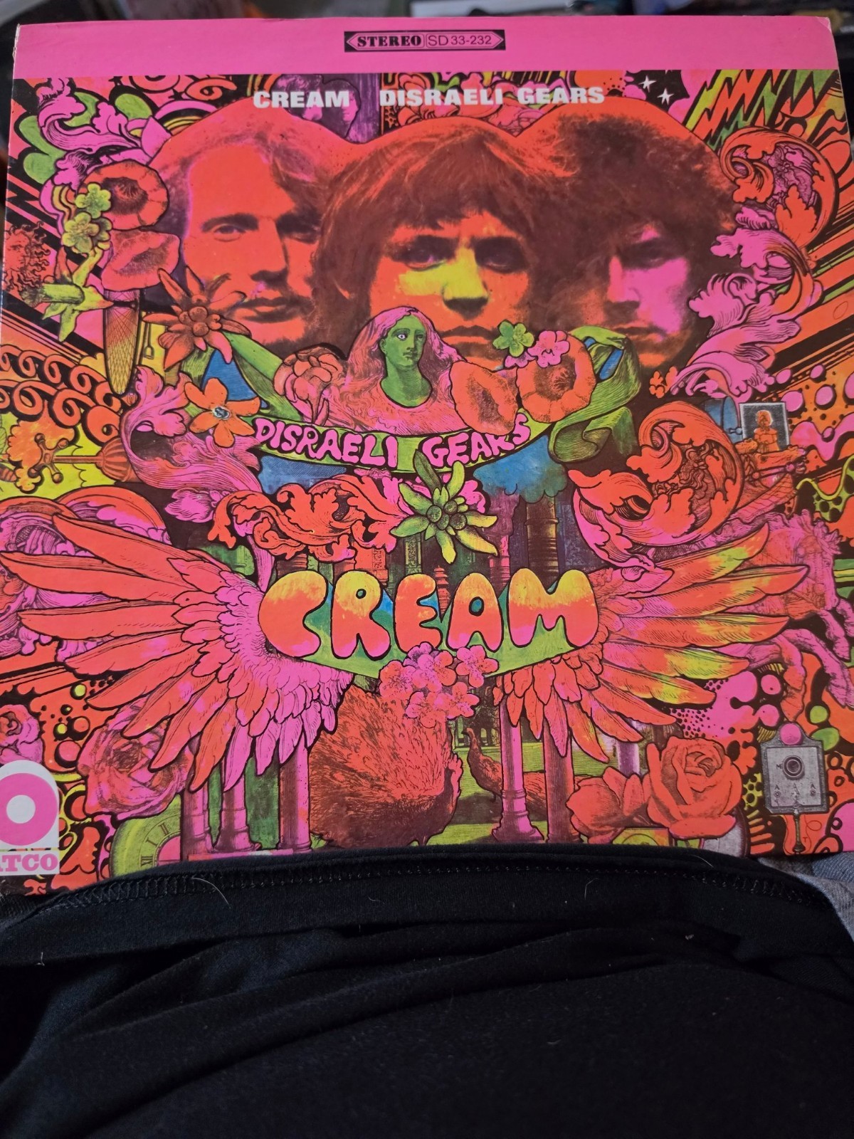 Cream Disraeli Gears LP SD 33-232 1967 Atco Stereo/ 1st Press 