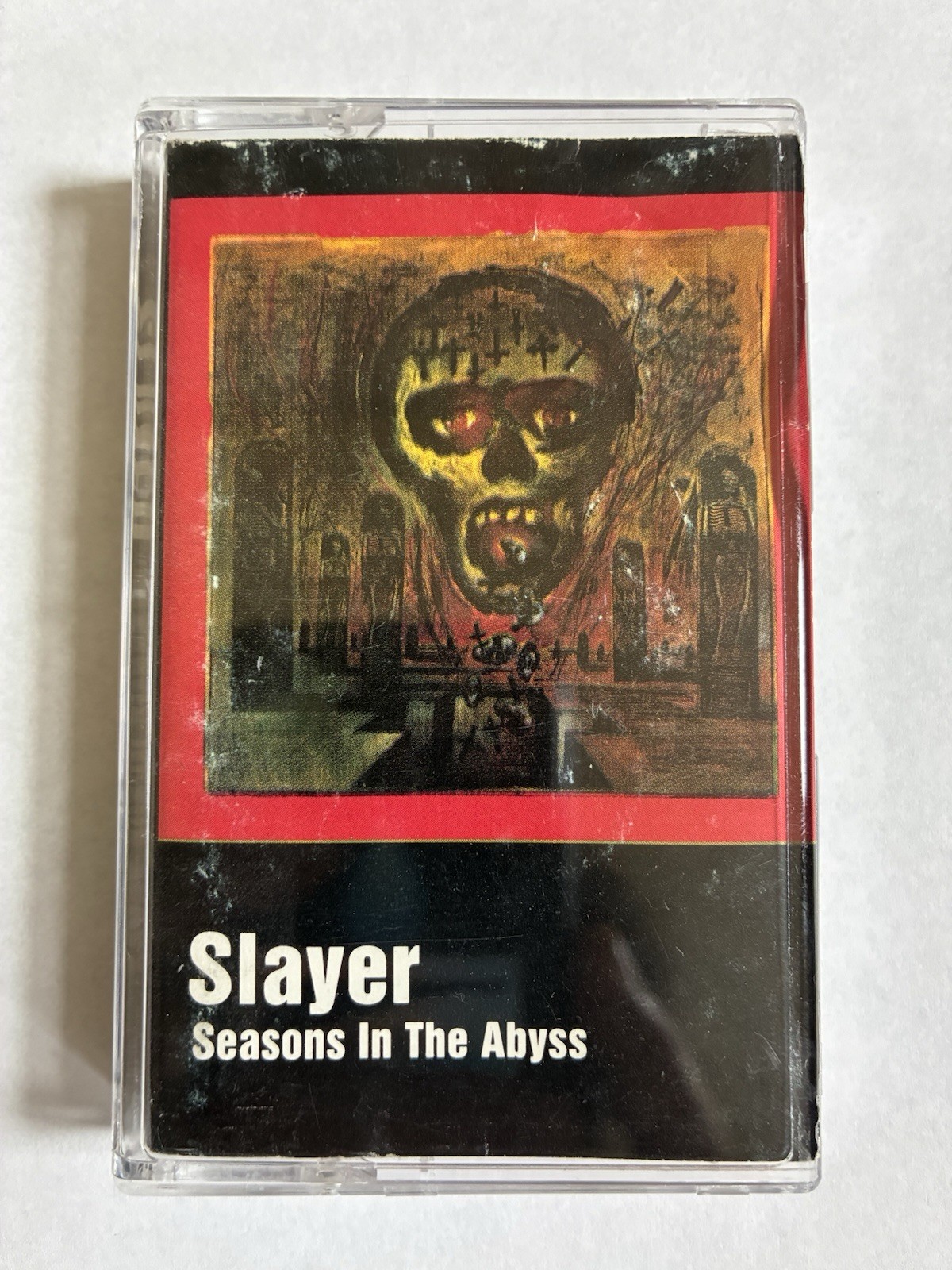 Slayer - Seasons In The Abyss Metal Cassette Album Def American Rick Rubin