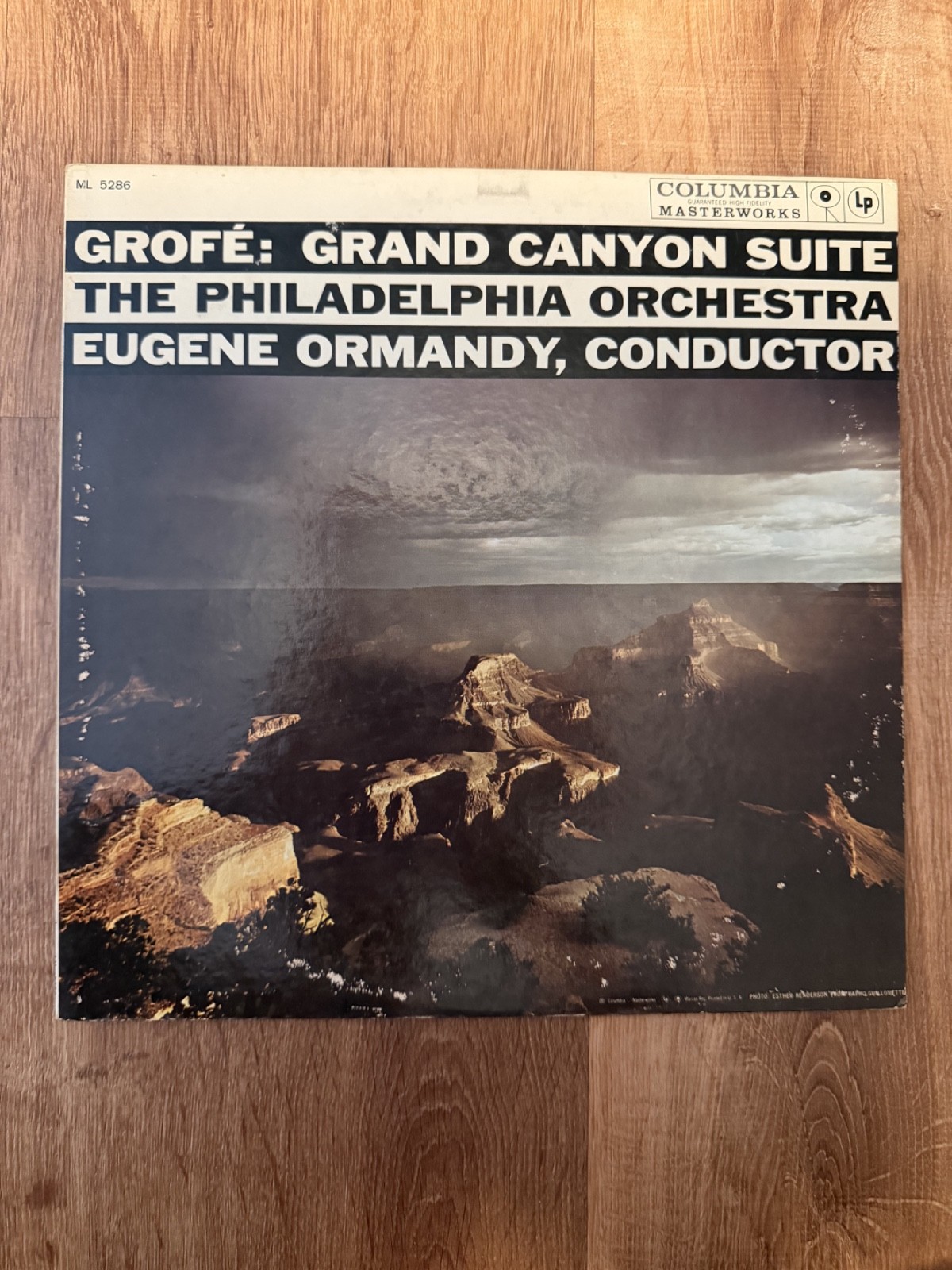 Grofe Grand Canyon Suite Eugene Ormandy Philadelphia Orchestra Columbia ML 5286