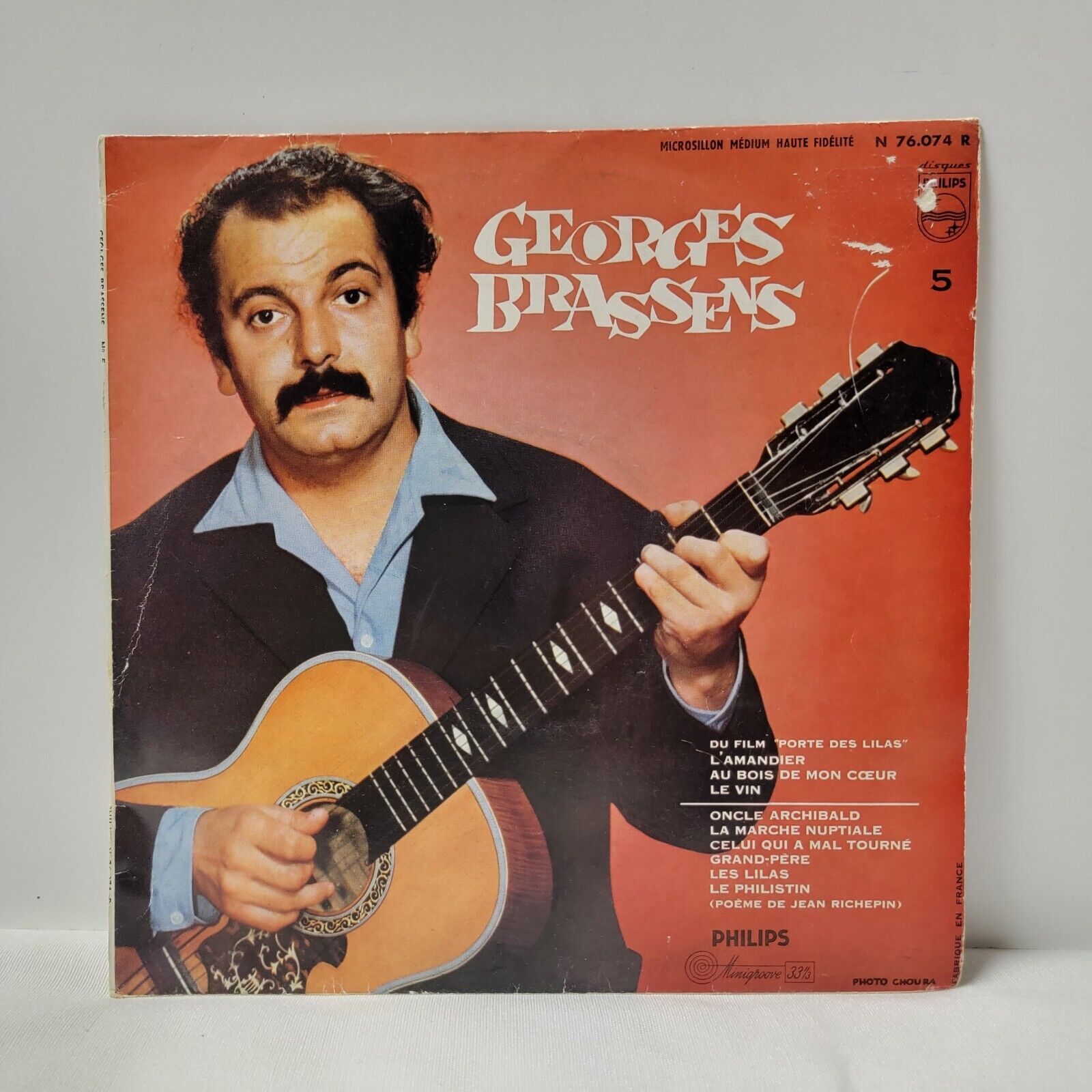Georges Brassens 5 Vinyl 10