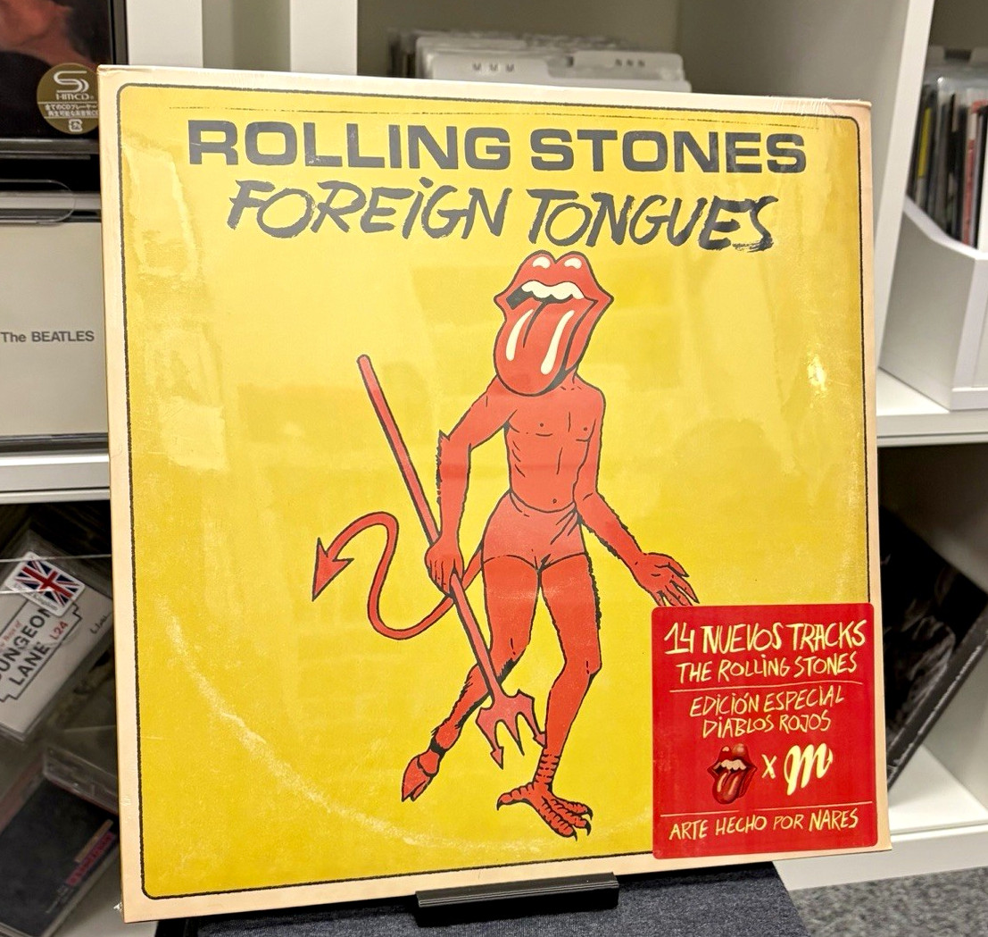 Rolling Stones “Foreign Tongues” MEX ED x DIABLOS ROJOS. LIMITED PRESS (666)