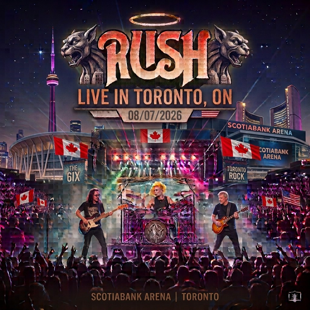 Rush Live in Toronto, ON 08/07/2026 (Extremely Rare) AUDIO