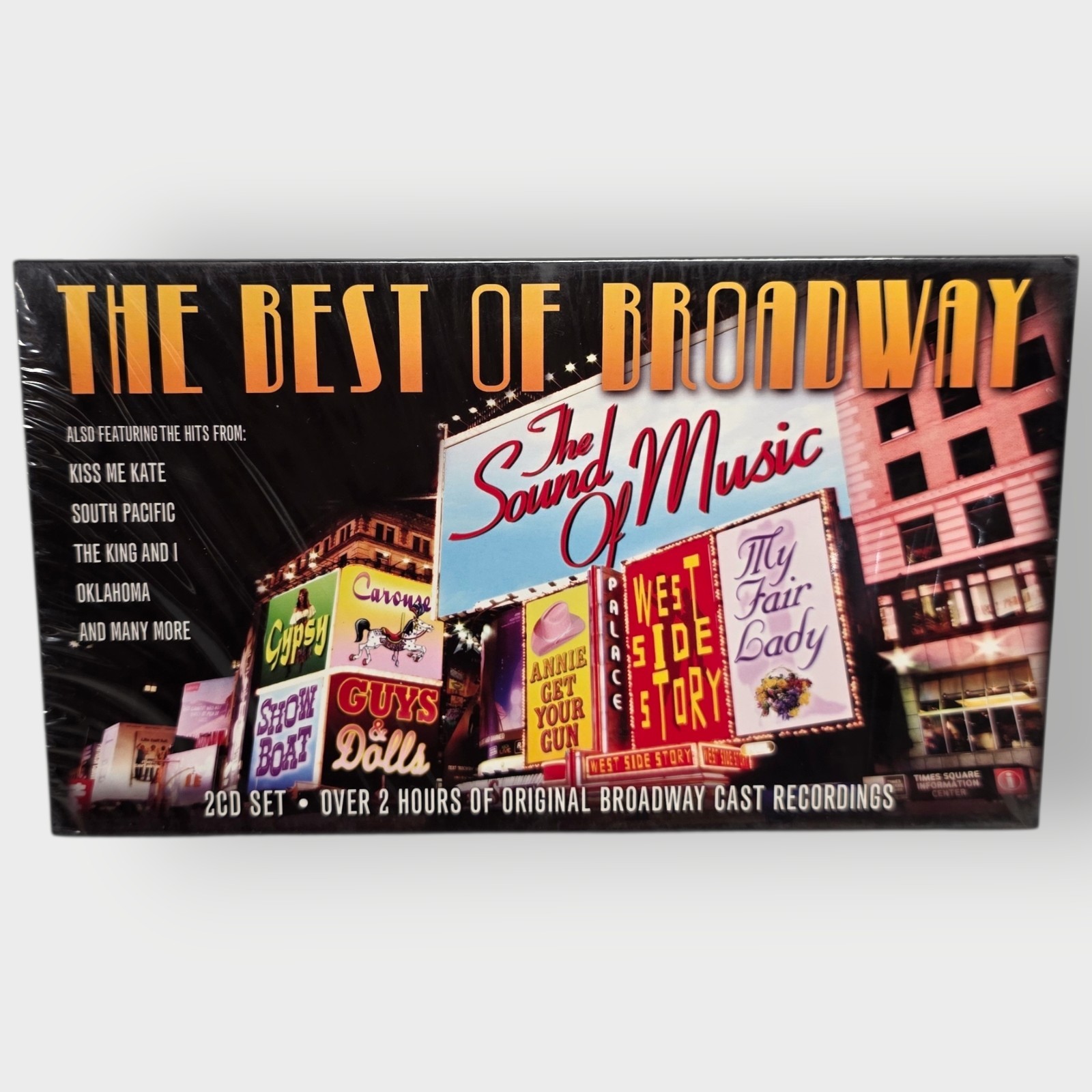 Best Of Broadway Musicals Original Cast Music Score NEW Factory Sealed