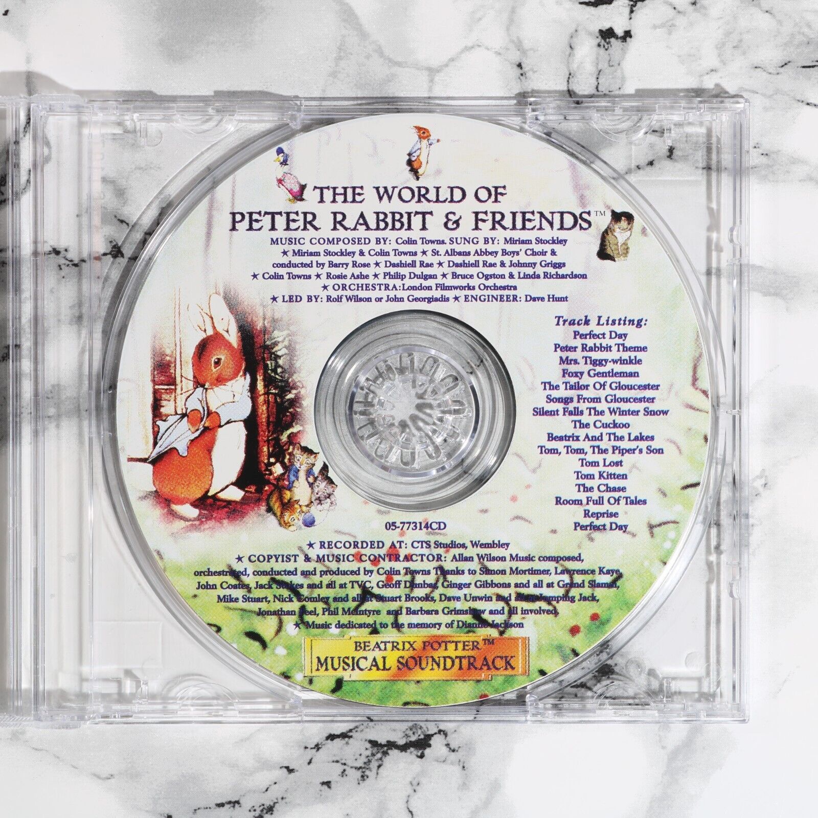 The World Of Peter Rabbit & Friends - Beatrix Potter Musical Soundtrack (CD)