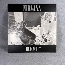 Nirvana Bleach Sub Pop Pressing Black Vinyl Rock LP Grunge Rock Record Cobain picture