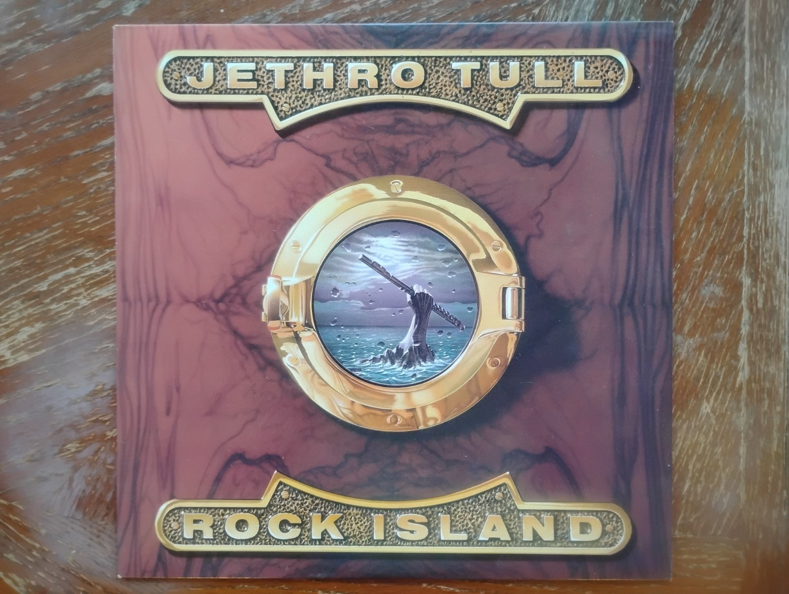 JETHRO TULL \'ROCK ISLAND\' VINYL LP 1989. NEAR MINT. 1ST WEEK OF RELEASE.