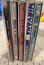 Nirvana 5 CD Lot - Nevermind, In Utero, Unplugged, Incesticide, Muddy Banks  picture