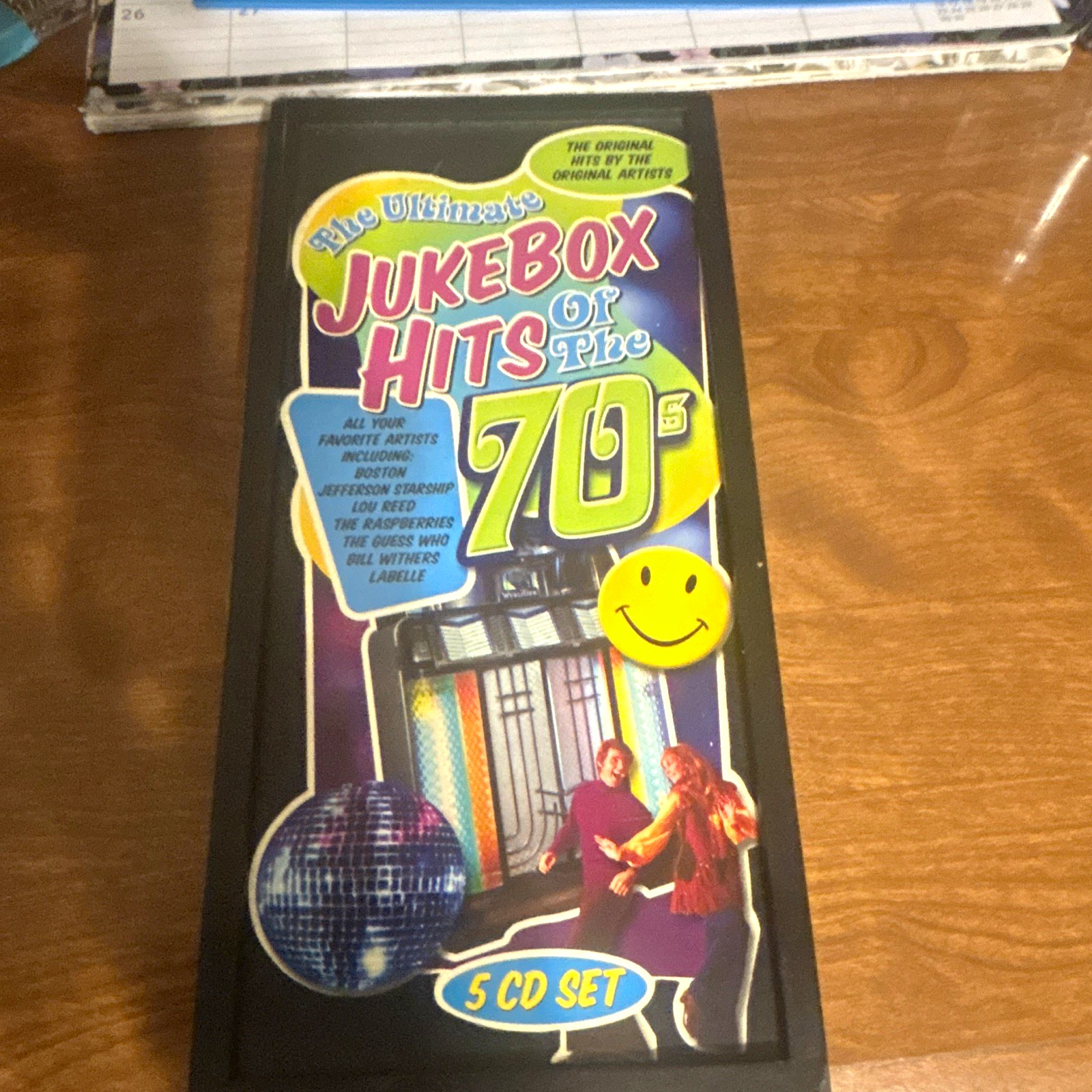 Collectables The Ultimate Jukebox Hits of the 70's 5CD Box Set Compilation 1996