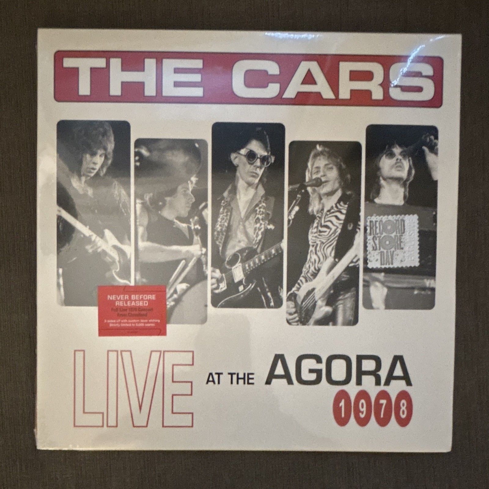 Sealed The Cars Live at the Agora 1978 Elektra Vinyl LP 12