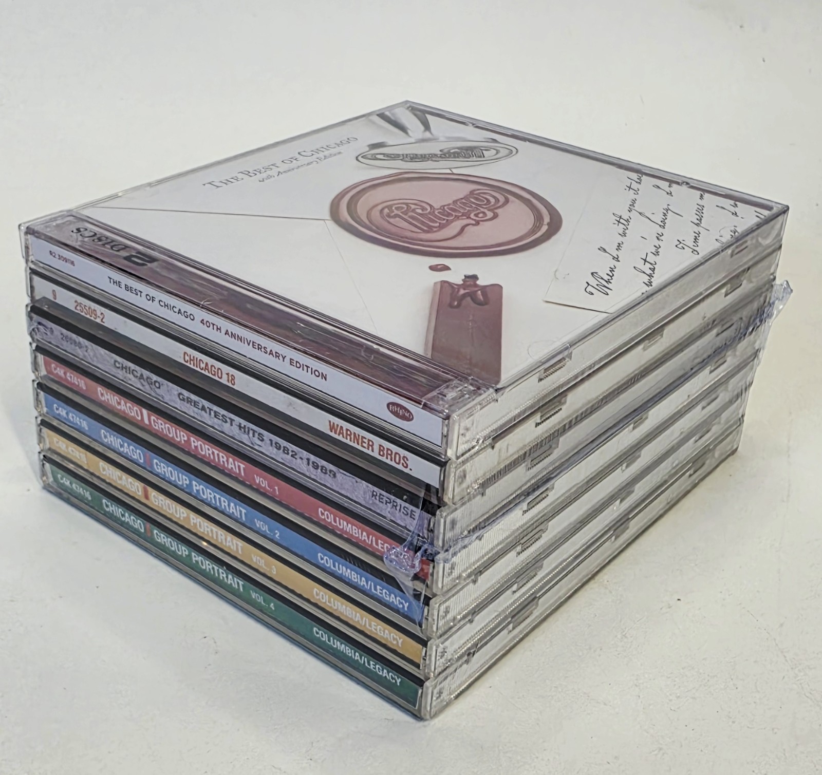 Chicago Lot Of 7 CD's W 4 disk  Set; Disk's, Cases & Inserts (All MINT) 💯