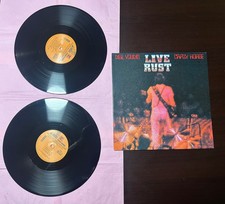 Neil Young & Crazy Horse - LIVE RUST 1979 VG+/VG+ REPRESS picture