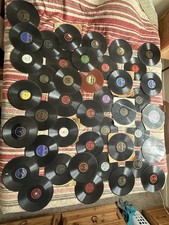 Lot of Vintage 78 RPM Records Victor Columbia Brunswick Vocalion Shellac 10