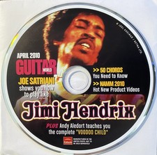Joe Satrian, Joe Bonamassa - Jimmy Hendrix Guitar World APR 2010 CD-ROM picture